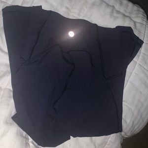 Lululemon leggings navy never worn open to offers